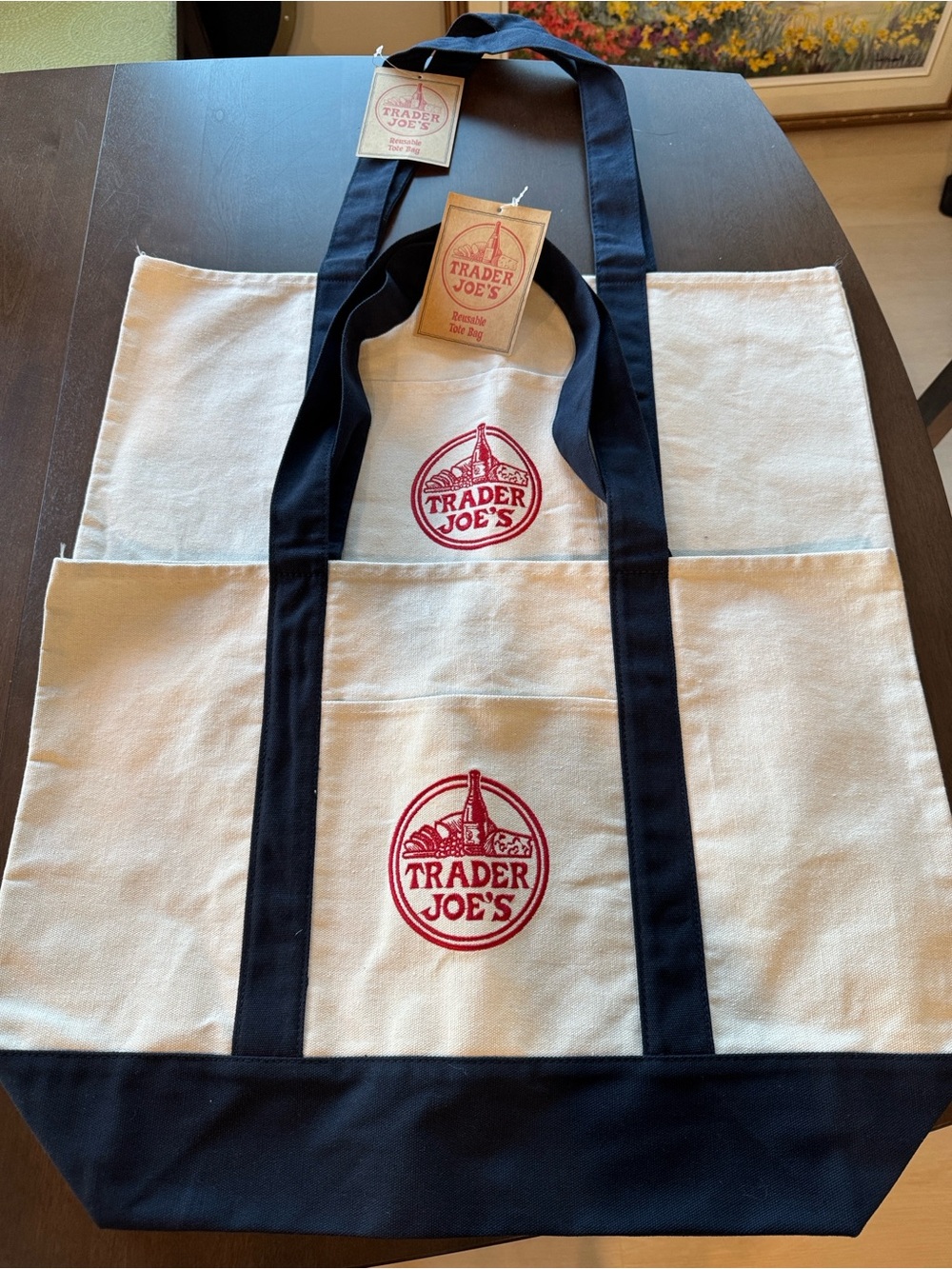 NWT 2 Trader Joe’s tote bags